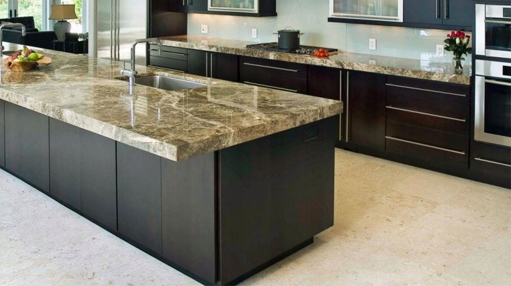 ابعاد استاندارد سنگ کانتر آشپزخانه|standard dimensions of a kitchen counter